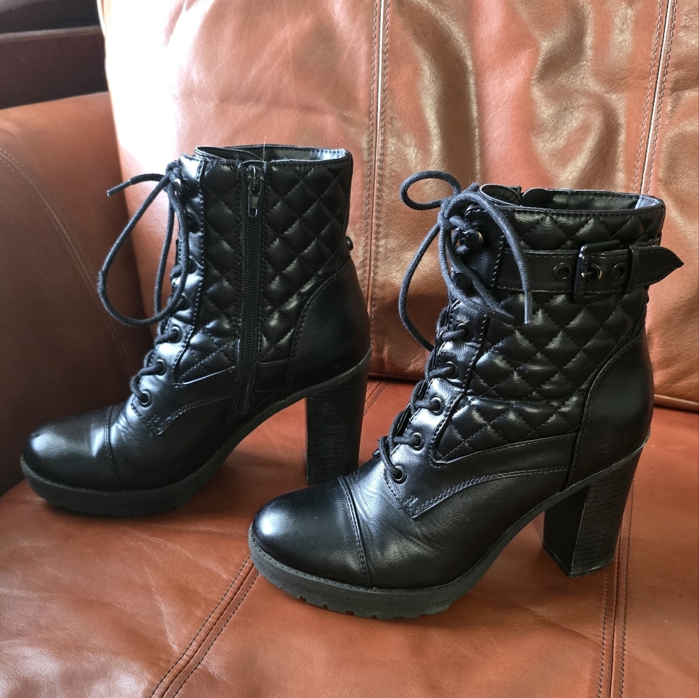 G By Guess  Women's Booties Heels Black - Picture 3 of 11